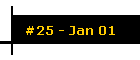 #25 - Jan 01